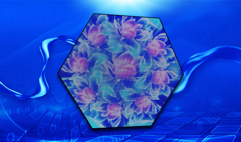 hexagon led screen